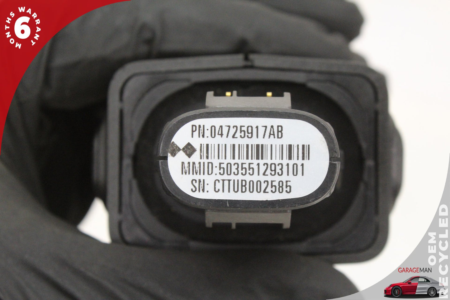 2012-2019 Fiat 500e GPS NAV Navigation w/ Cradle Mount 04725917AB OEM