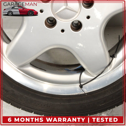 1997-2004 Mercedes R170 SLK320 Front Wheel Rim w/ Tire 7.5Jx17H2 1704010102 OEM