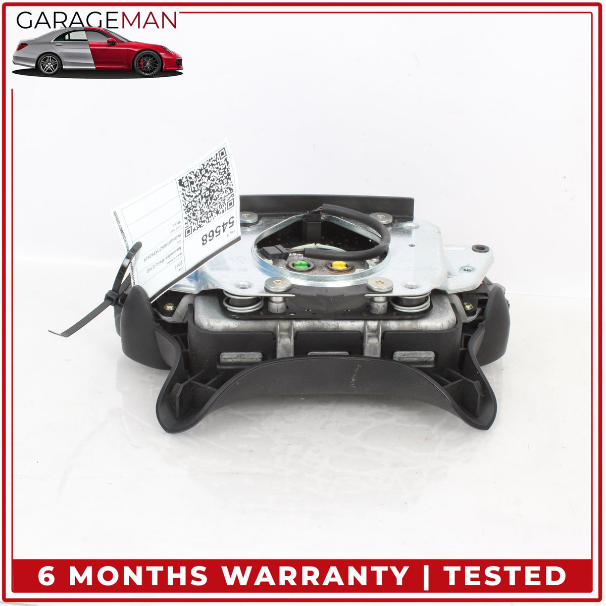 2003-2012 Mercedes W211 E350 Front Left Driver Side Steering Wheel Airbag OEM
