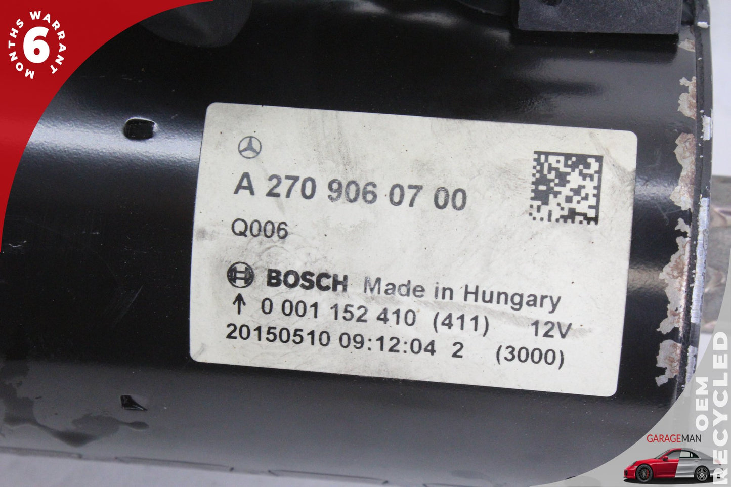 14-18 Mercedes-Benz CLA45 AMG w117 Sedan Engine Motor Starter 2709060700