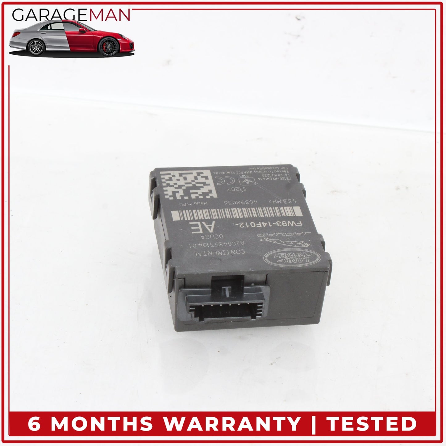 2014-2018 Jaguar F-Type X152 TPMS Tire Pressure Control Module FW9314F012AE OEM