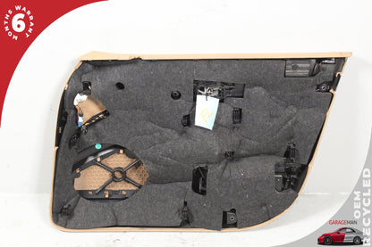 2010-2016 Porsche Panamera 970 Front Left Driver Side Door Trim Panel Beige OEM