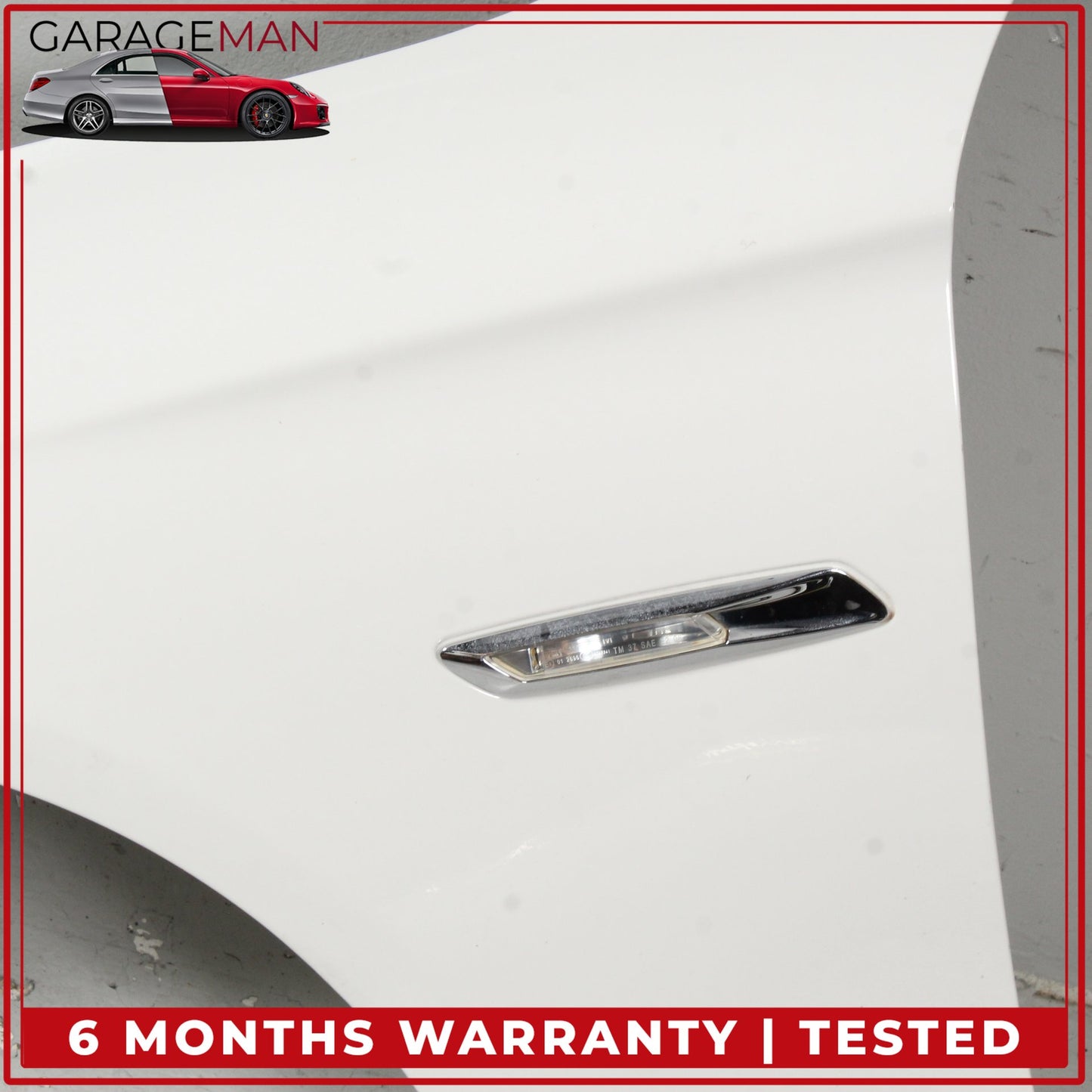 2011-2016 BMW 550i 535i Front Left Side Fender Wing Panel Alpine White OEM