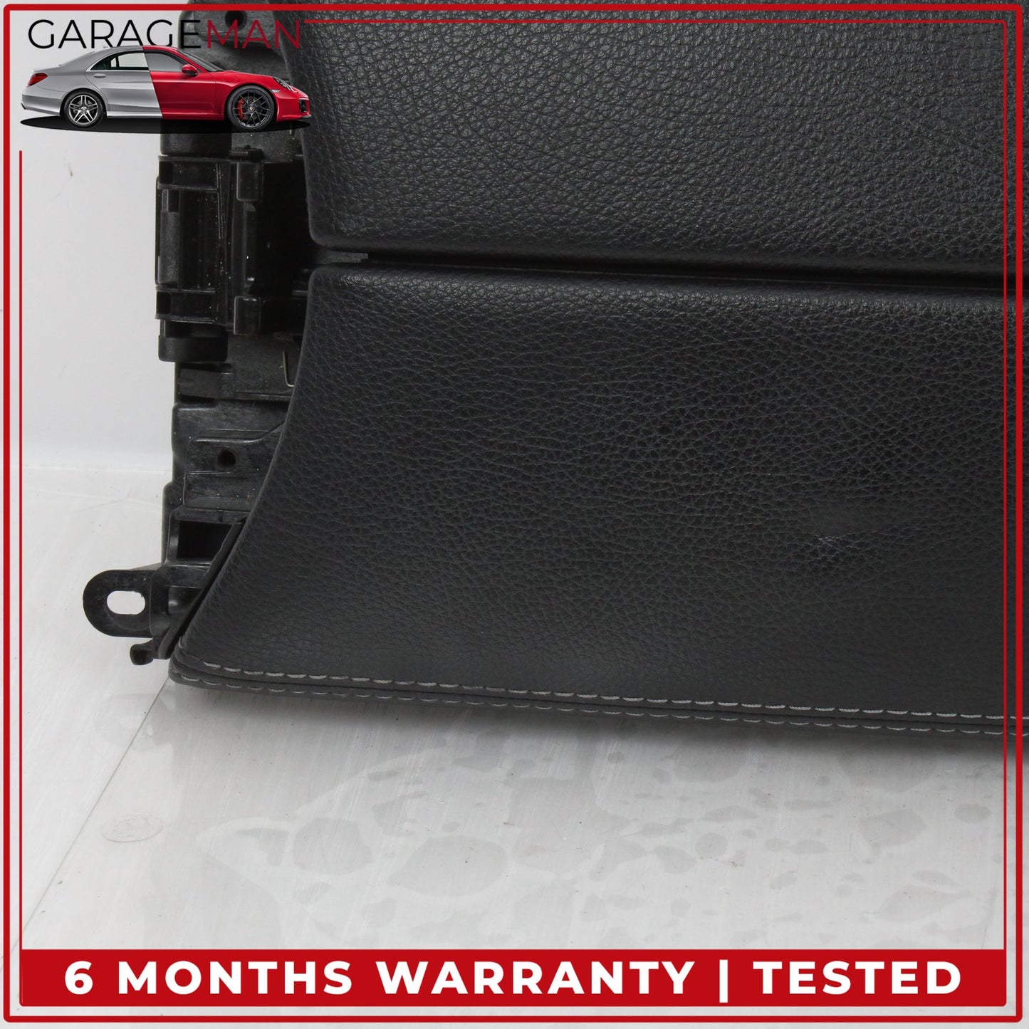 2015-2020 Mercedes W205 C300 Front Center Console Arm Rest Armrest Black OEM