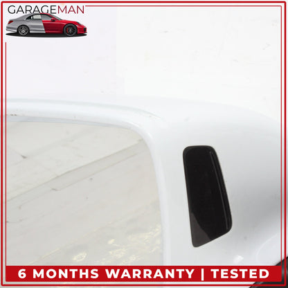 2010-2015 Audi Q7 Left Side Door Heated Rear View Mirror w/ Blind Spot White OEM