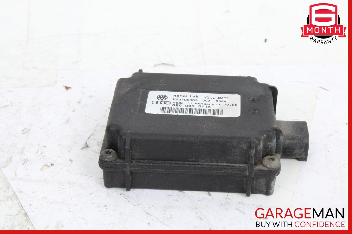 2007-2009 Audi Q7 HomeLink Garage Door Opener Control Module 8E0909511A