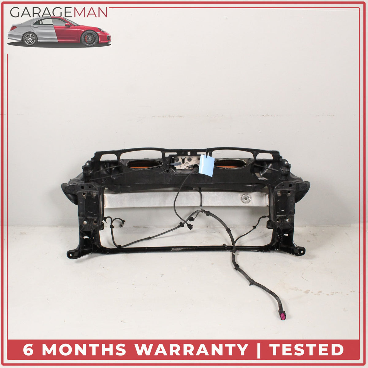 2010-2016 Porsche Panamera 970 Front Radiator Support w/ Air Filter Housing OEM