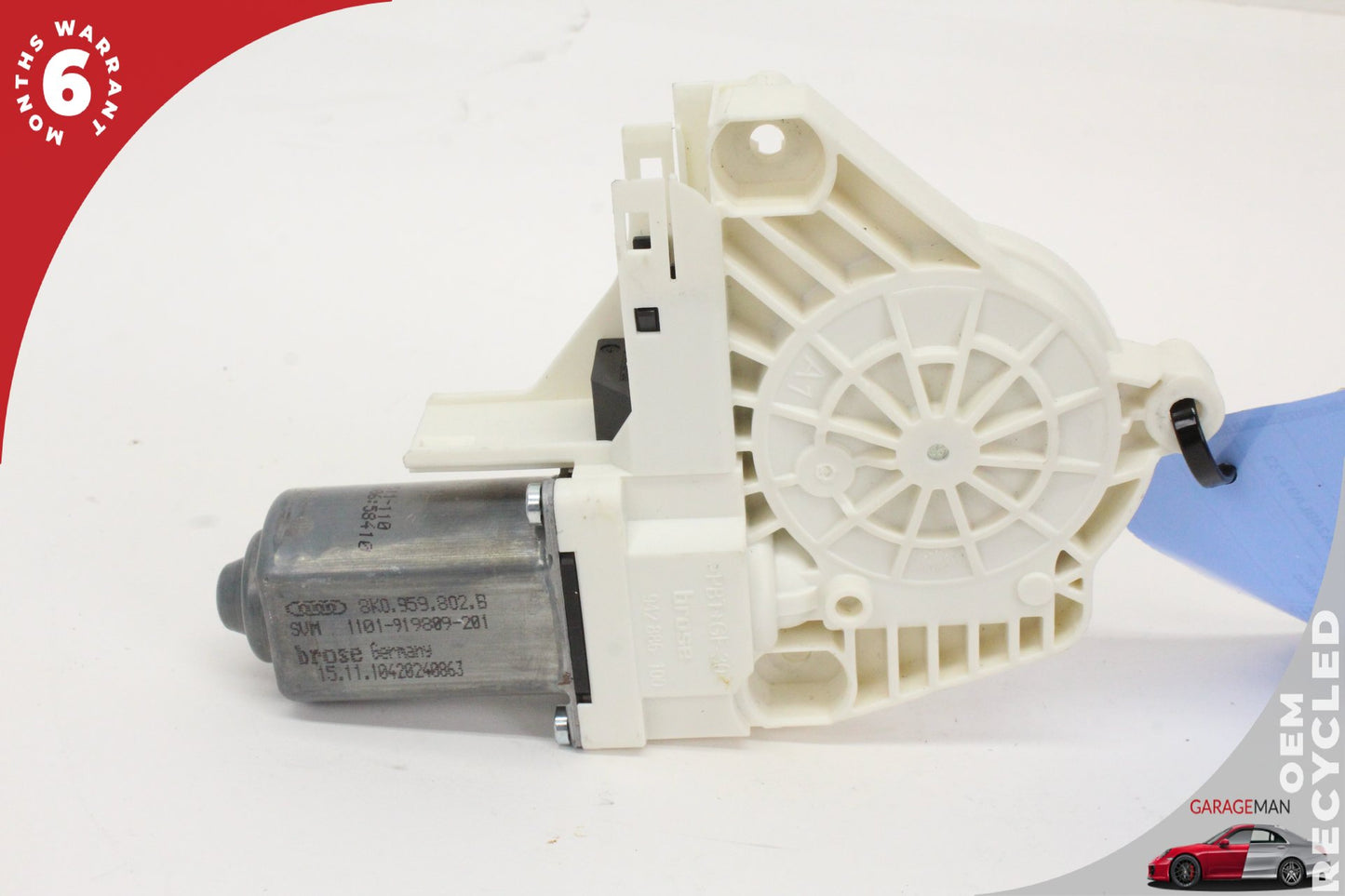 2011-2018 Porsche Cayenne 958 Front Right Window Regulator Motor 8K0959802B OEM