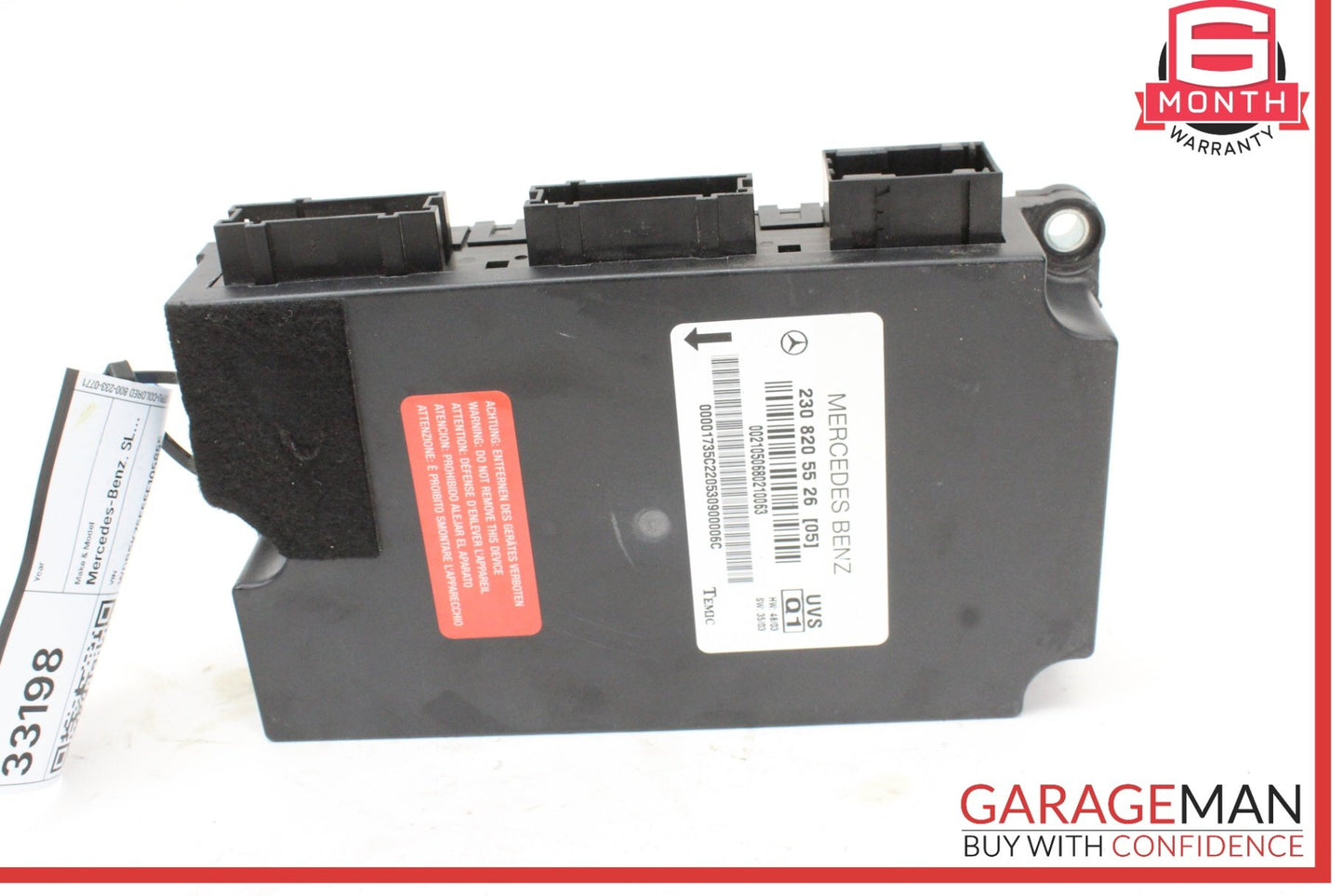 2003-2008 Mercedes SL500 R230 Roof Control Module 2308205526 Genuine