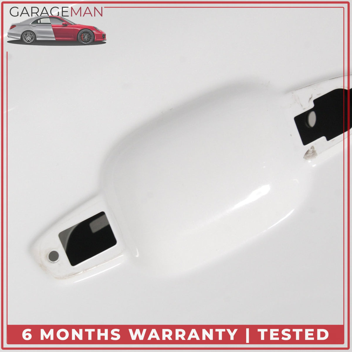 2011-2018 Audi A8 S8 Rear Left Driver Side Door Shell Glacier White Metallic OEM