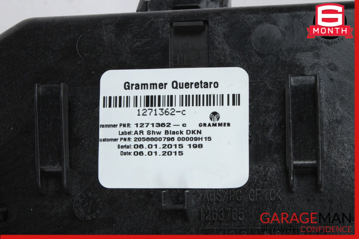 2015-2020 Mercedes-Benz C300 W205 Front Center Console Arm Rest Armrest OEM