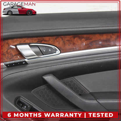 2010-2016 Porsche Panamera 970 Front Right Side Interior Door Trim Panel OEM