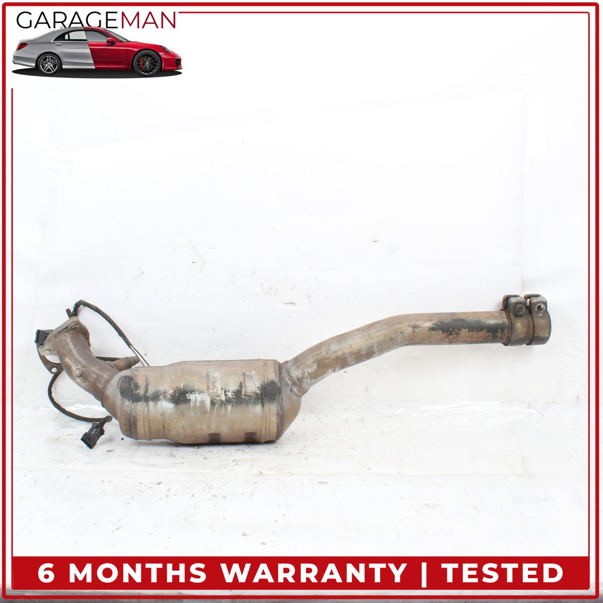 1999-2001 Porsche 911 Carrera 996 Left and Right Side Exhaust Downpipe Set OEM