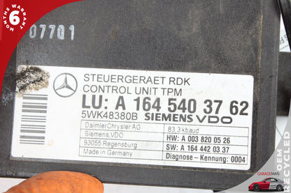 2006-2013 Mercedes W164 ML350 GL450 R350 Tyre Pressure Sensor 1645403762 OEM