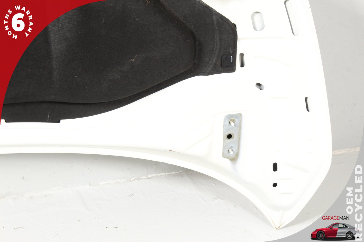 2012-2019 Fiat 500e Front Hood Bonnet Cover Panel White 68070524AB OEM