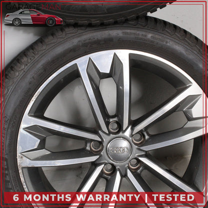 2017-2025 Audi A4 Allroad B9 Wheel Rim w/ Michelin Tire Set 7.5JX18H2 ET29 OEM