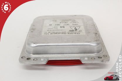11-12 Porsche Cayenne 92A SUV Headlight Ballast 7P5907381B Genuine
