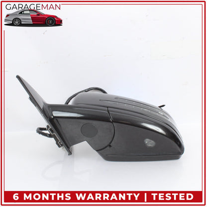 2007-2014 Mercedes-Benz CL550 W216 Coupe Front Left Door Rear View Mirror w/ Blind Spot 2168101776 OEM