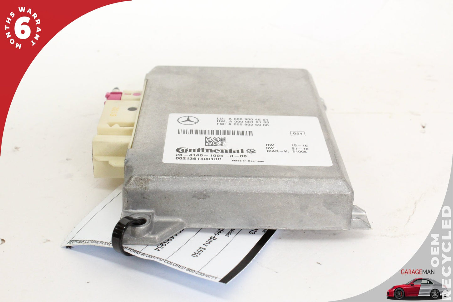12-14 Mercedes-Benz S550 W221 Distronic Adaptive Cruise Control Module 000900460