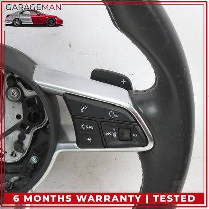 2016-2023 Audi TTS 8S Steering Wheel w/ Switches Assembly 8S0419091J OEM