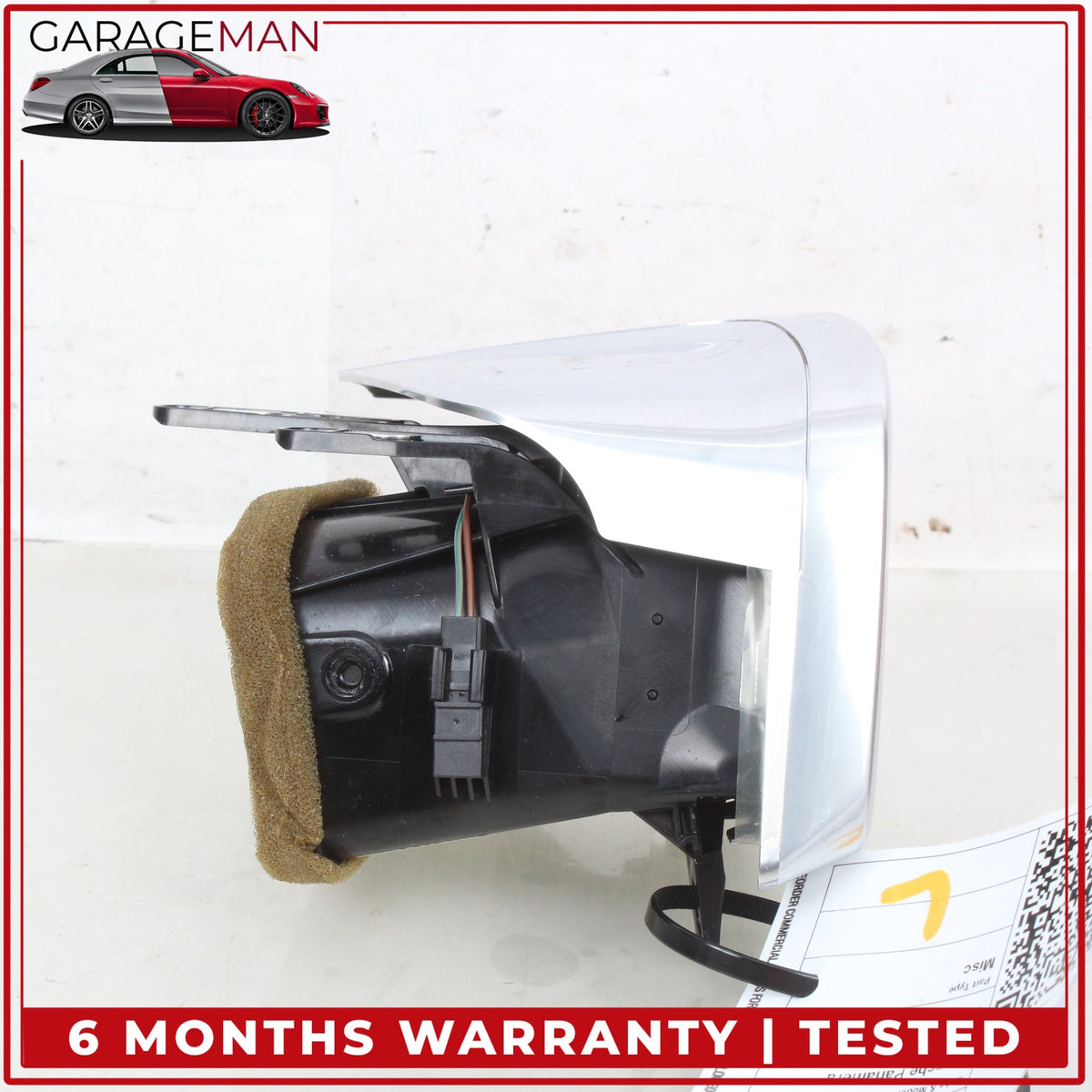 2010-2016 Porsche Panamera 970 Front Left Side Dash Outer AC A/C Air Vent OEM