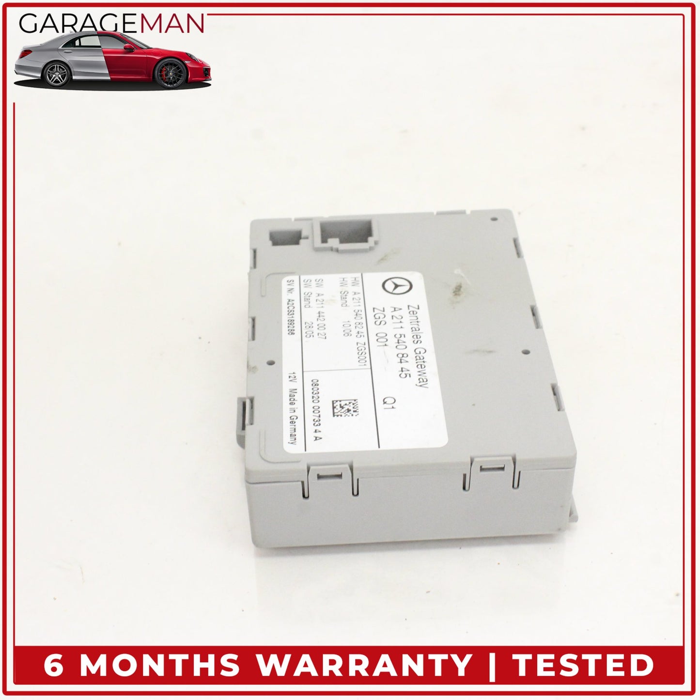 2003-2011 Mercedes W219 CLS550 Central Gateway Control Module 2115408445 OEM