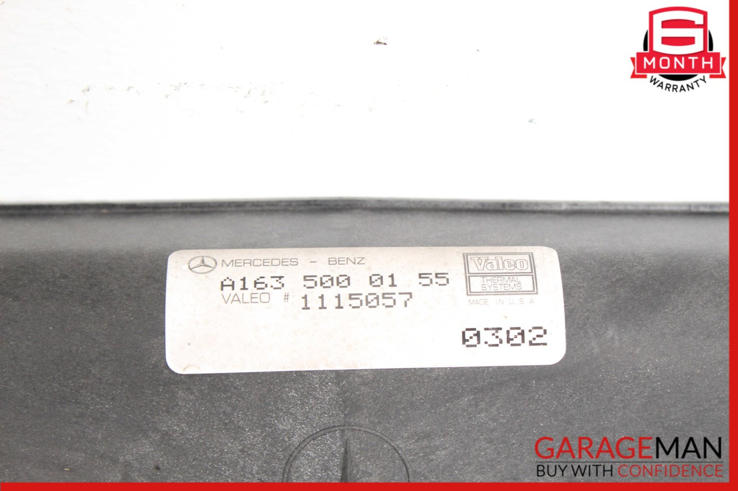 1998-2005 Mercedes-Benz ML350 W163 Radiator/Engine Cooling 1635000155