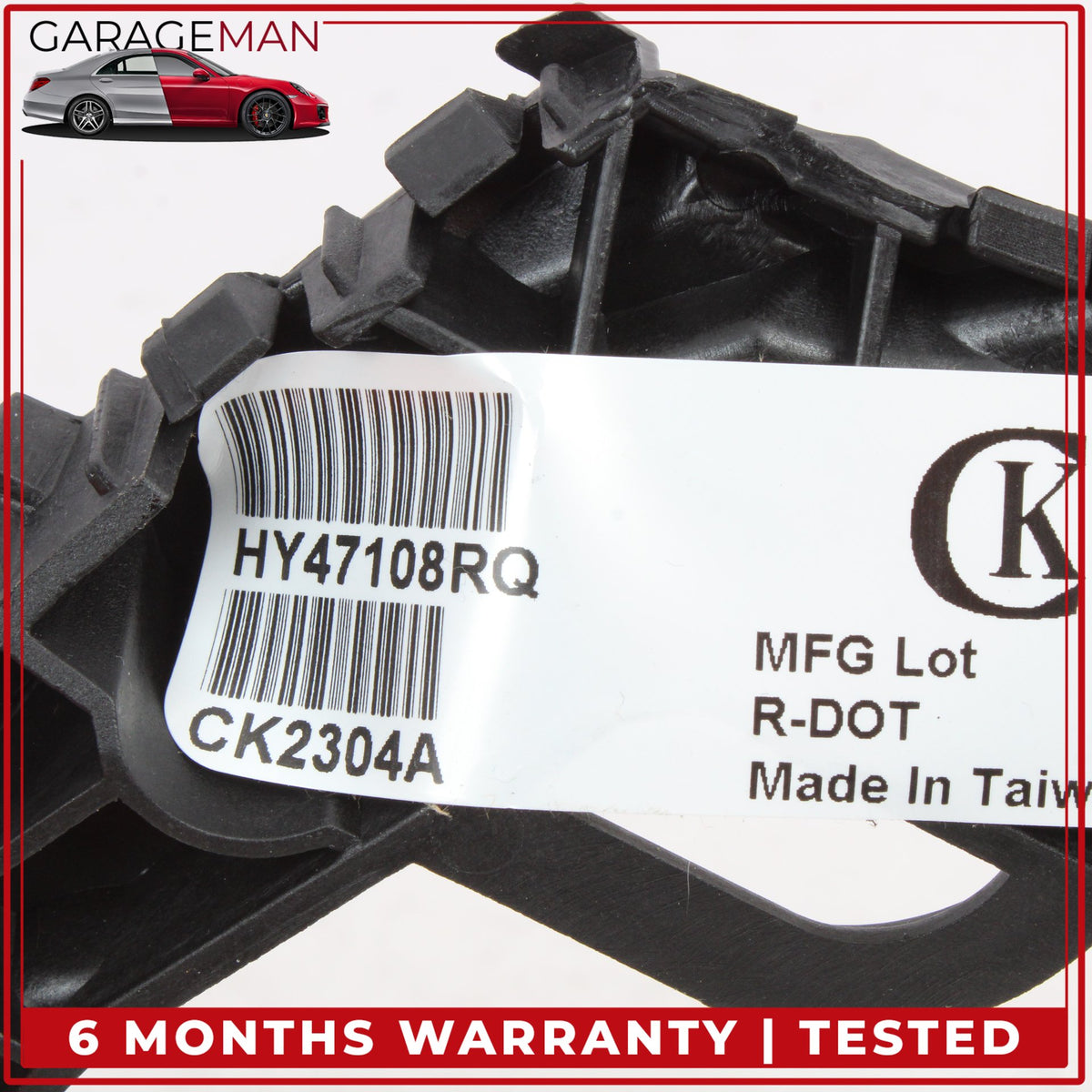 2017-2018 Hyundai Elantra Front Right Side Outer Bumper Cover Mounting Bracket