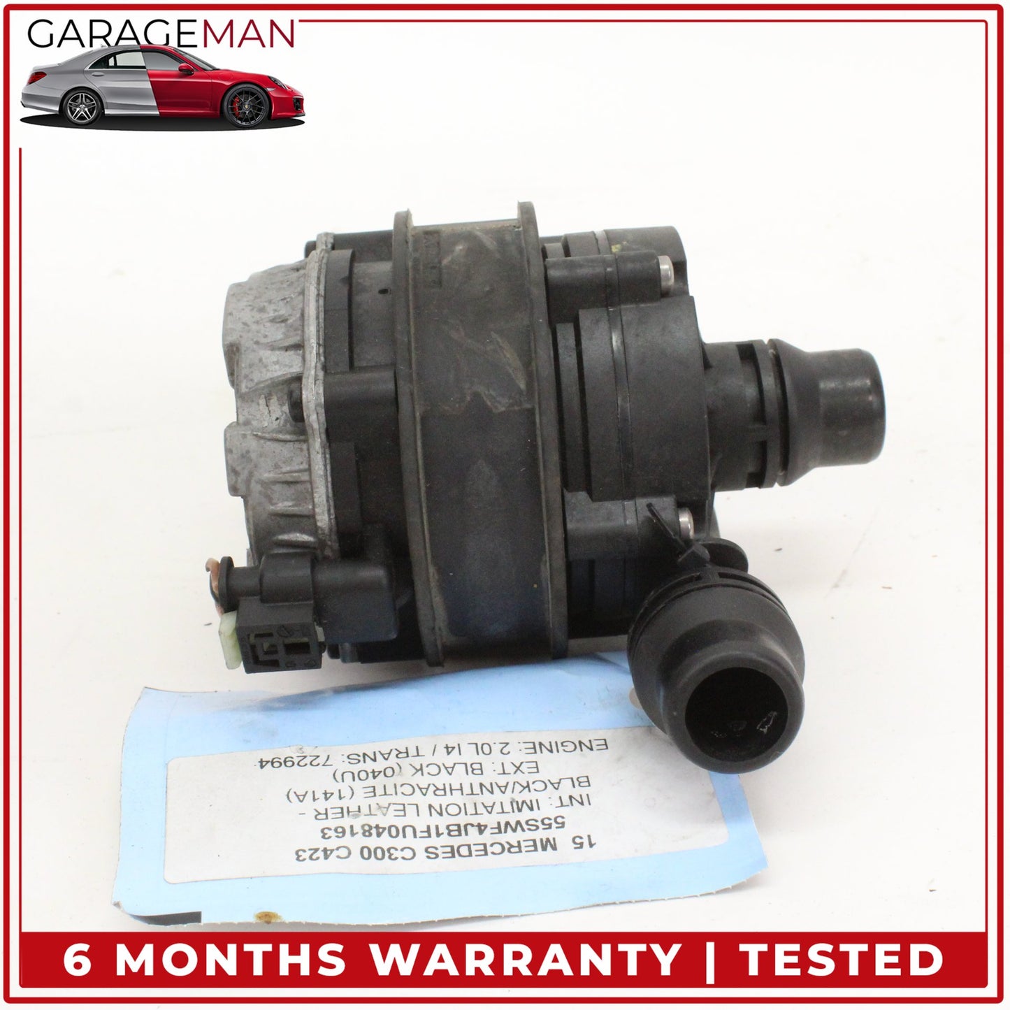 2015-2021 Mercedes W205 C300 Auxiliary AUX Circulation Water Pump 0005002686 OEM