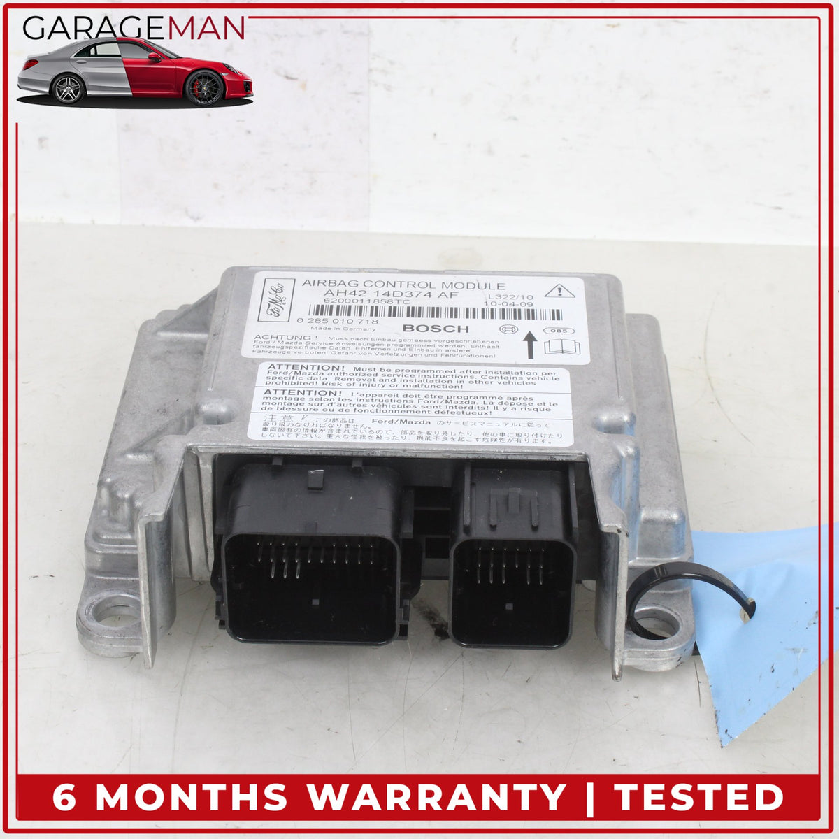 2010-2012 LR Range Rover L322 SRS Restraint Diagnostic Control Module OEM