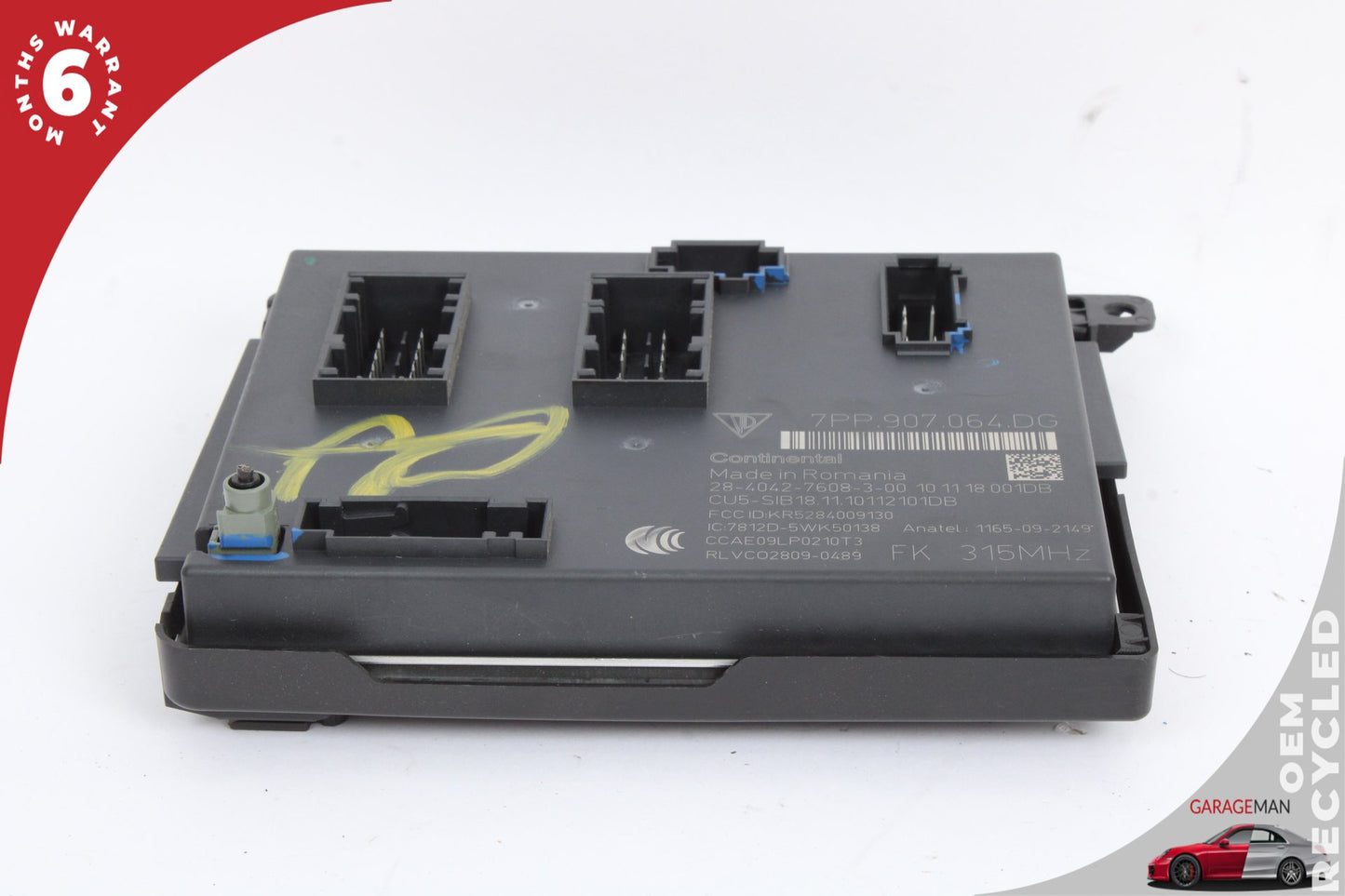 2010-2011 Porsche Cayenne 958 Front BCM Body Comfort Control Module Unit OEM