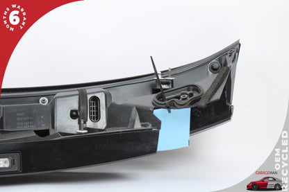 2012-2018 Audi A7 Rear Tailgate Trunk Lid Spoiler Assembly Black 4G8827086D OEM