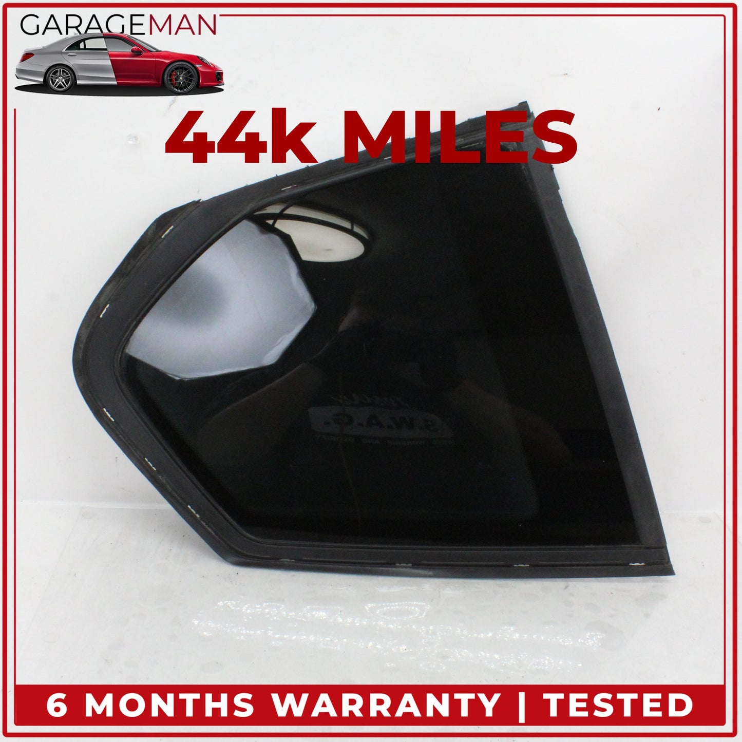 2011-2017 BMW X3 F25 SUV Rear Left Driver Side Quarter Window Glass 7205645 OEM