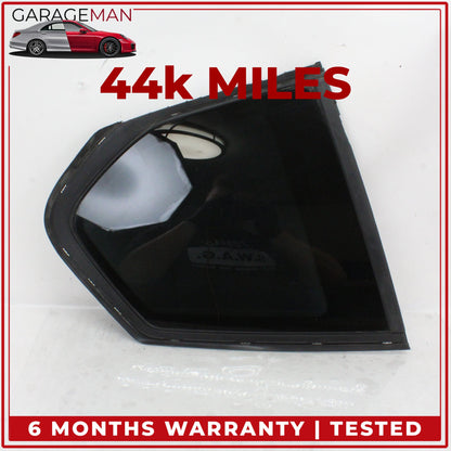 2011-2017 BMW X3 F25 SUV Rear Left Driver Side Quarter Window Glass 7205645 OEM