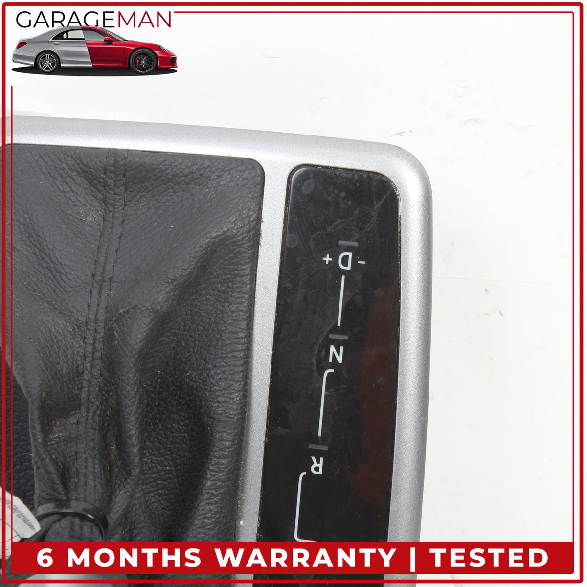 2005-2011 Mercedes R171 SLK280 Center Console Shifter Knob Boot Trim Cover OEM