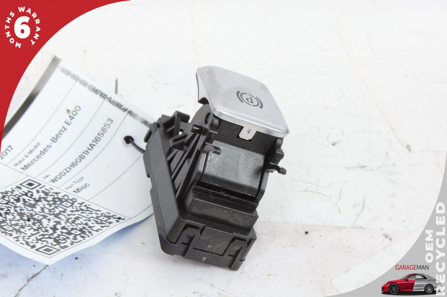 17-19 Mercedes-Benz E400 W213 Wagon Electric Parking Brake Switch 2139053803 OEM