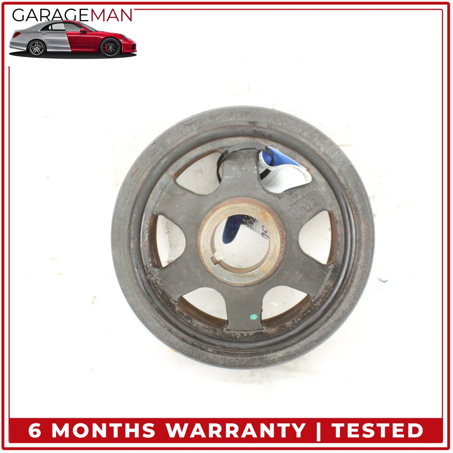 1998-2007 Mercedes W210 E320 Engine Motor Crankshaft Pulley Vibration Damper OEM