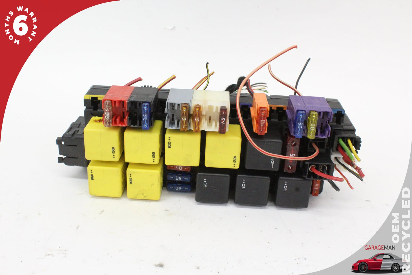 2000-2006 Mercedes W220 S55 AMG Front Left SAM Fuse Box Module 0325458232 OEM