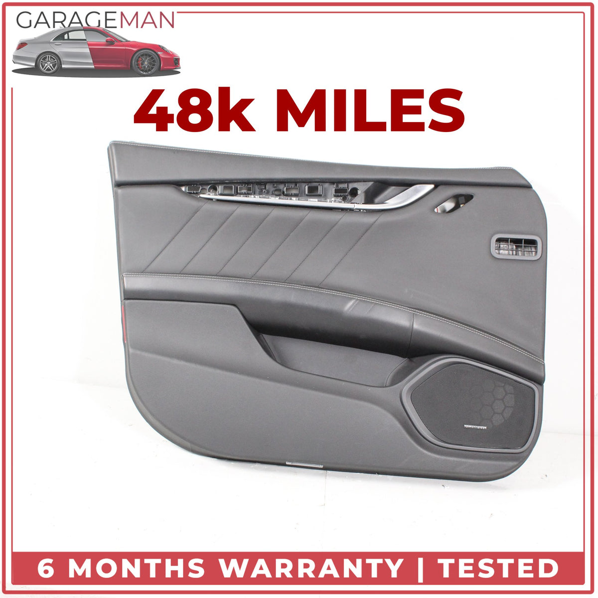 2014-2022 Maserati Ghibli M157 Front Left Interior Door Trim Cover Panel OEM