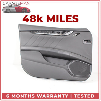2014-2022 Maserati Ghibli M157 Front Left Interior Door Trim Cover Panel OEM