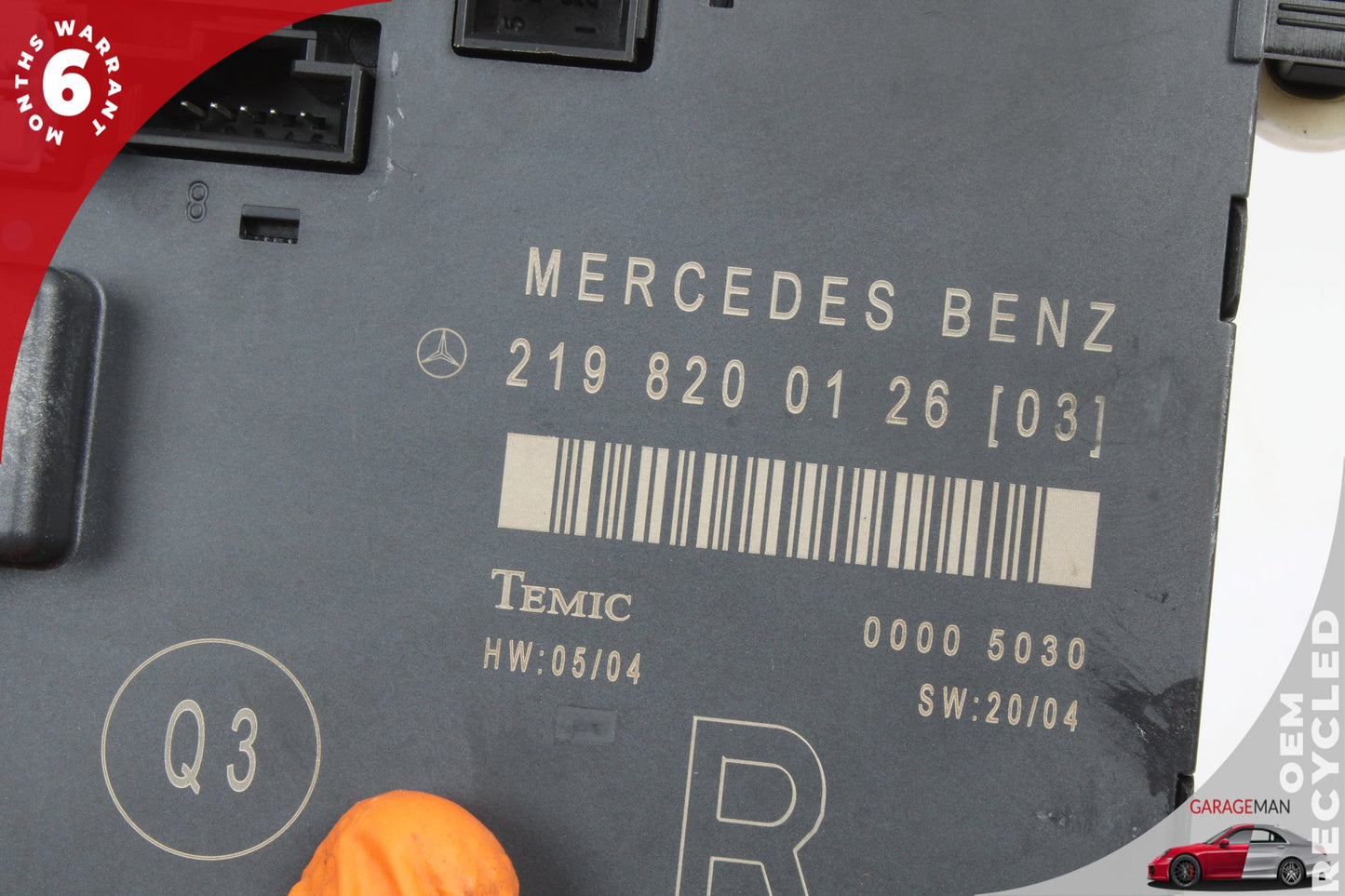2006-2011 Mercedes W219 CLS550 Front Right Door Control Module 2198200126 OEM