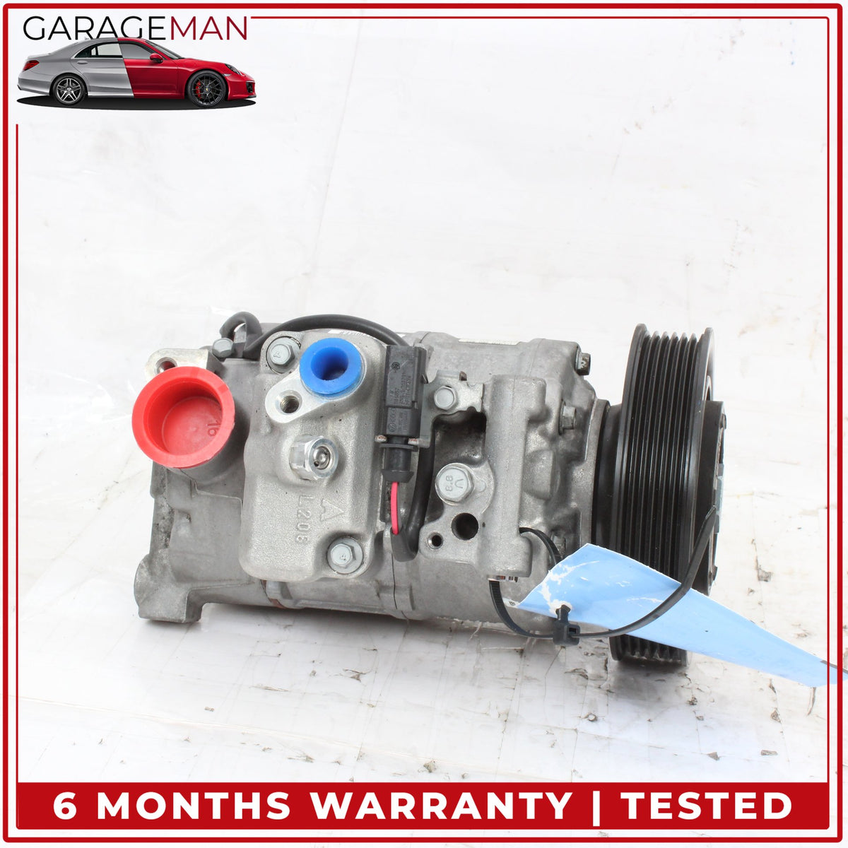2013-2018 Audi A8 Quattro AC A/C Air Conditioning Compressor 4H0260805 OEM