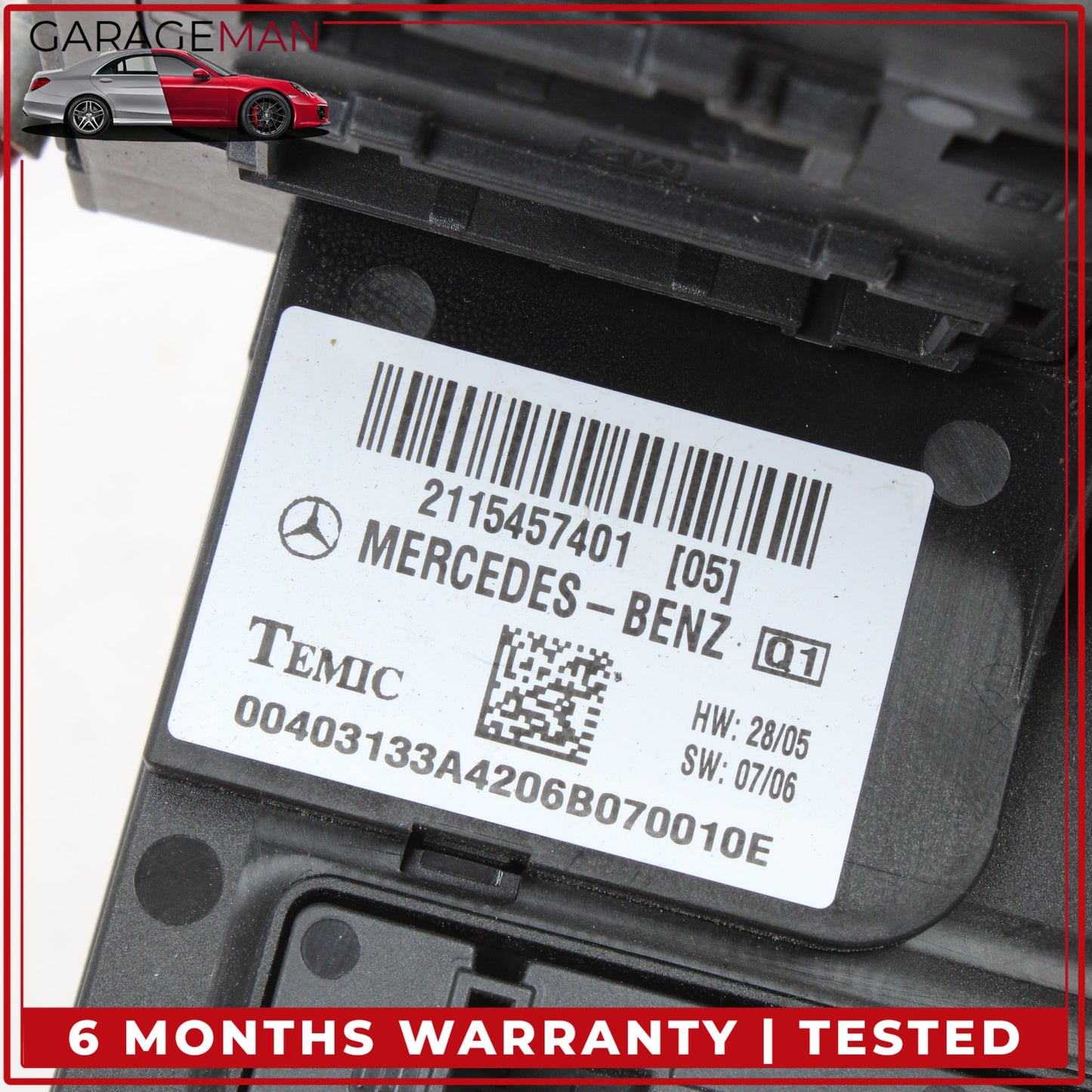 2003-2011 Mercedes W211 E350 E550 Front SAM Module Relay Fuse Box 2115457701 OEM