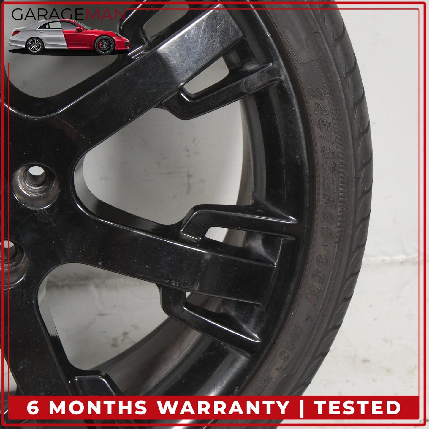 2008-2019 Maserati GranTurismo Front Wheel Rim w/ Tire 8.5JX20H2 ET52 238208 OEM