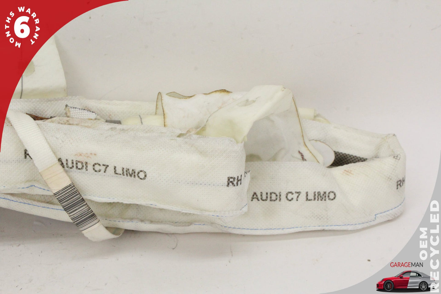 2012-2018 Audi A6 Right Passenger Side Upper Roof Curtain Air Bag 4G5880742C OEM