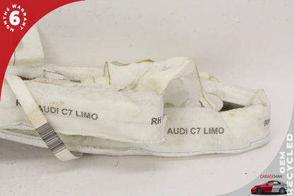 2012-2018 Audi A6 Right Passenger Side Upper Roof Curtain Air Bag 4G5880742C OEM
