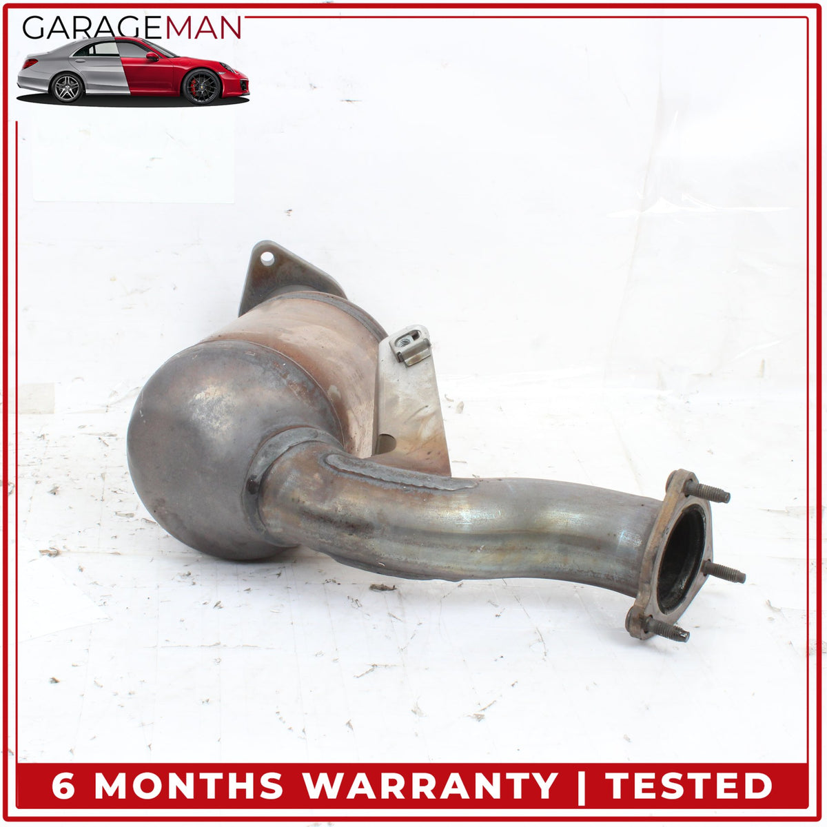 2014-2018 Audi A8 A6 A7 3.0L Engine Left and Right Side Exhaust Downpipe Set OEM