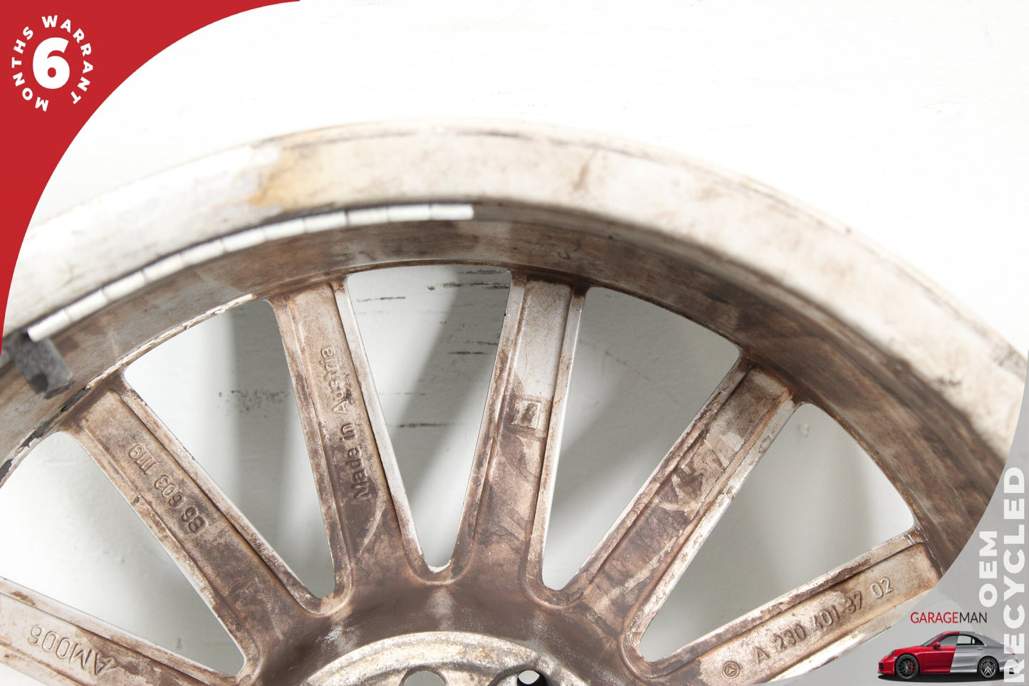 2008-2012 Mercedes R230 SL600 Front Wheel Rim 14 Spoke 8.5JX18H2 ET30 2304013702