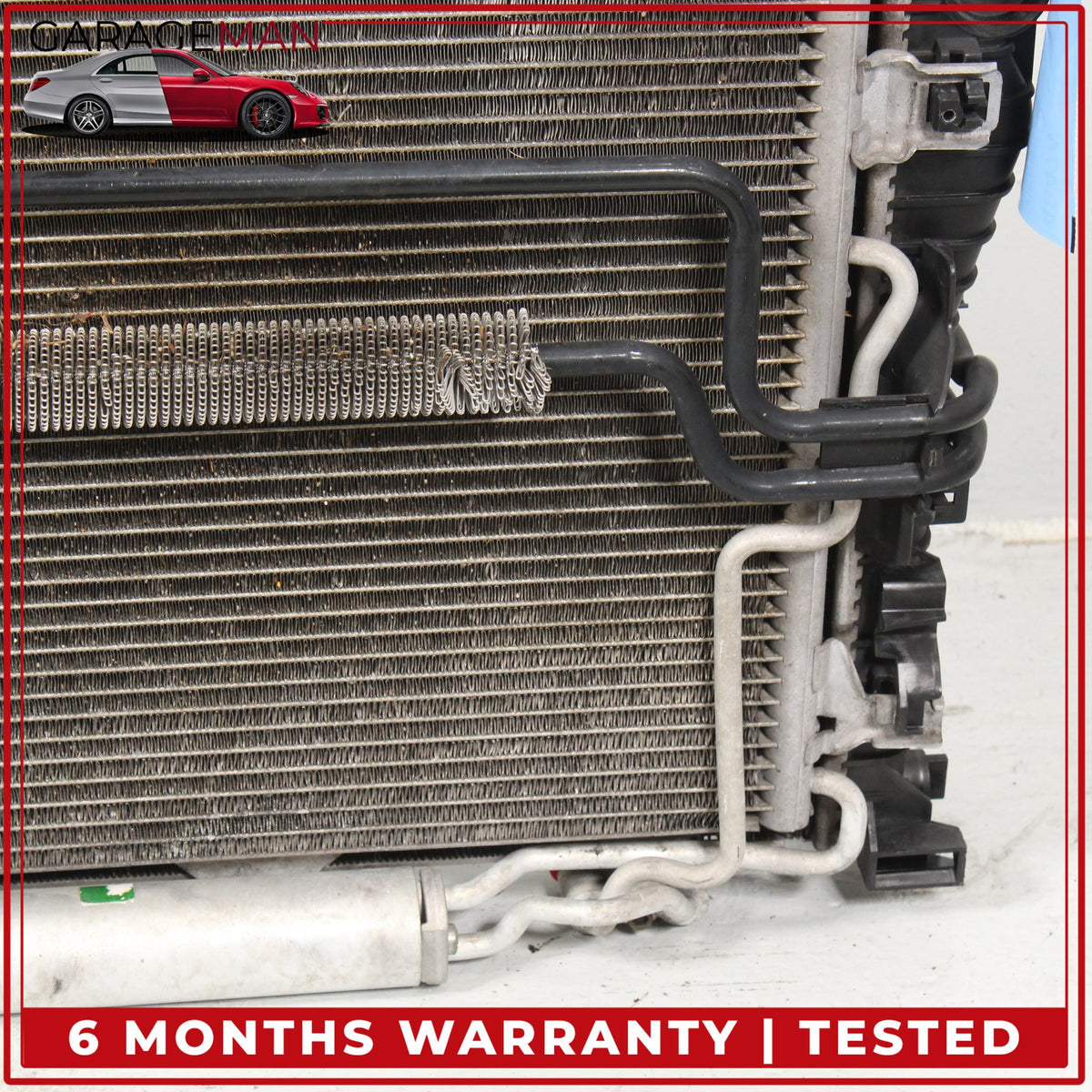 2003-2006 Mercedes W219 CLS500 E500 Water Cooling Radiator AC A/C Condenser OEM
