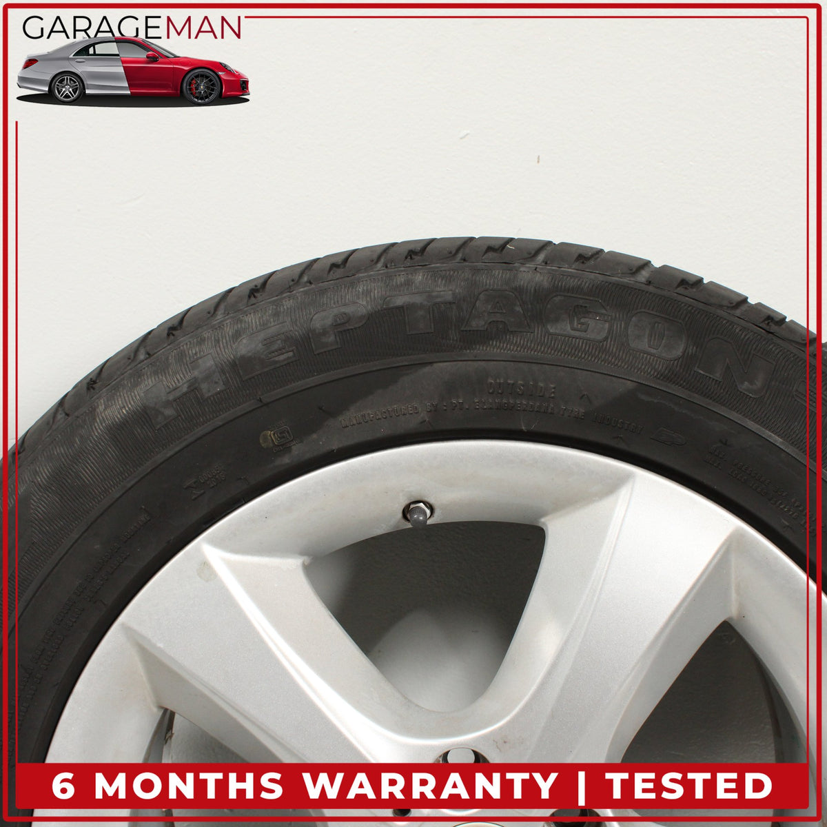 2007-2013 BMW X5 E70 Front or Rear Wheel Rim w/ Tire 8.5JX18EH2 IS46 6772243 OEM